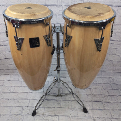 LP Latin Percussion Aspire Conga Set with Yamaha Stand