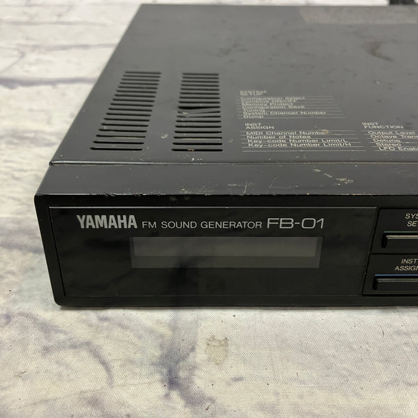 Yamaha FB 01 FM Sound Generator Digital Synth - Evolution Music