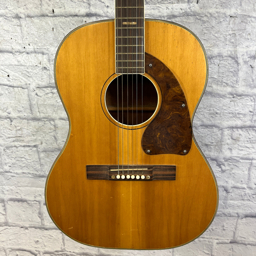 Kimberly Vintage Acoustic Guitar Open Book Headstock