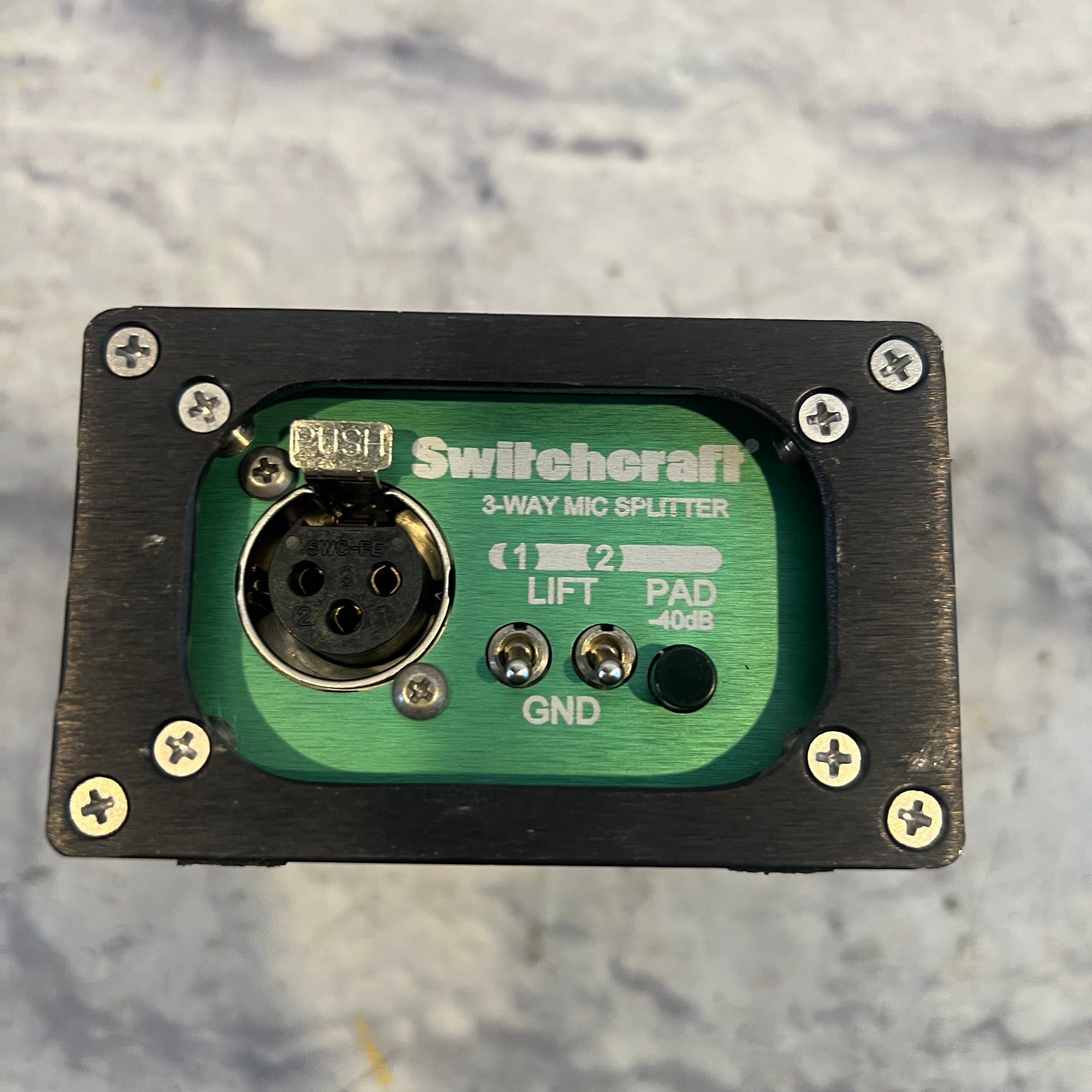 Switchcraft RMAS1 Single Channel Microphone Splitter