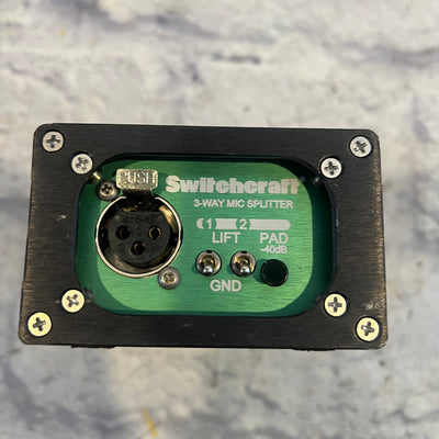 Switchcraft RMAS1 Single Channel Microphone Splitter