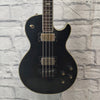 Vintage Lawsuit Era Aria Les Paul Bass 4 String Bass Guitar Made In Japan - Black