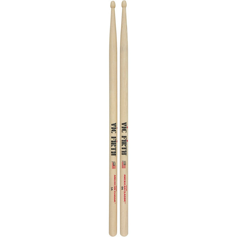 Vic Firth 5AW Wood Tip Drum Sticks VF5A