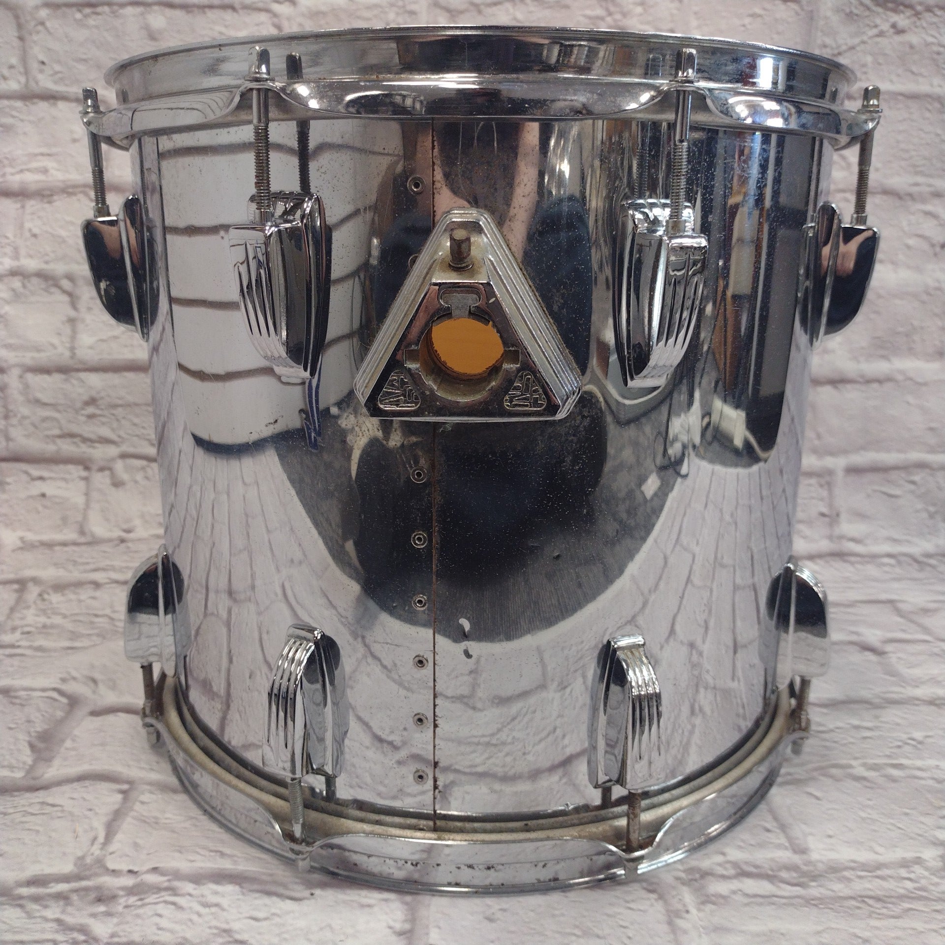 Ludwig Power Tom Chrome Over Wood 13x12