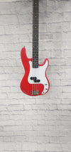 Glarry P-Bass 4 String Red 4 String