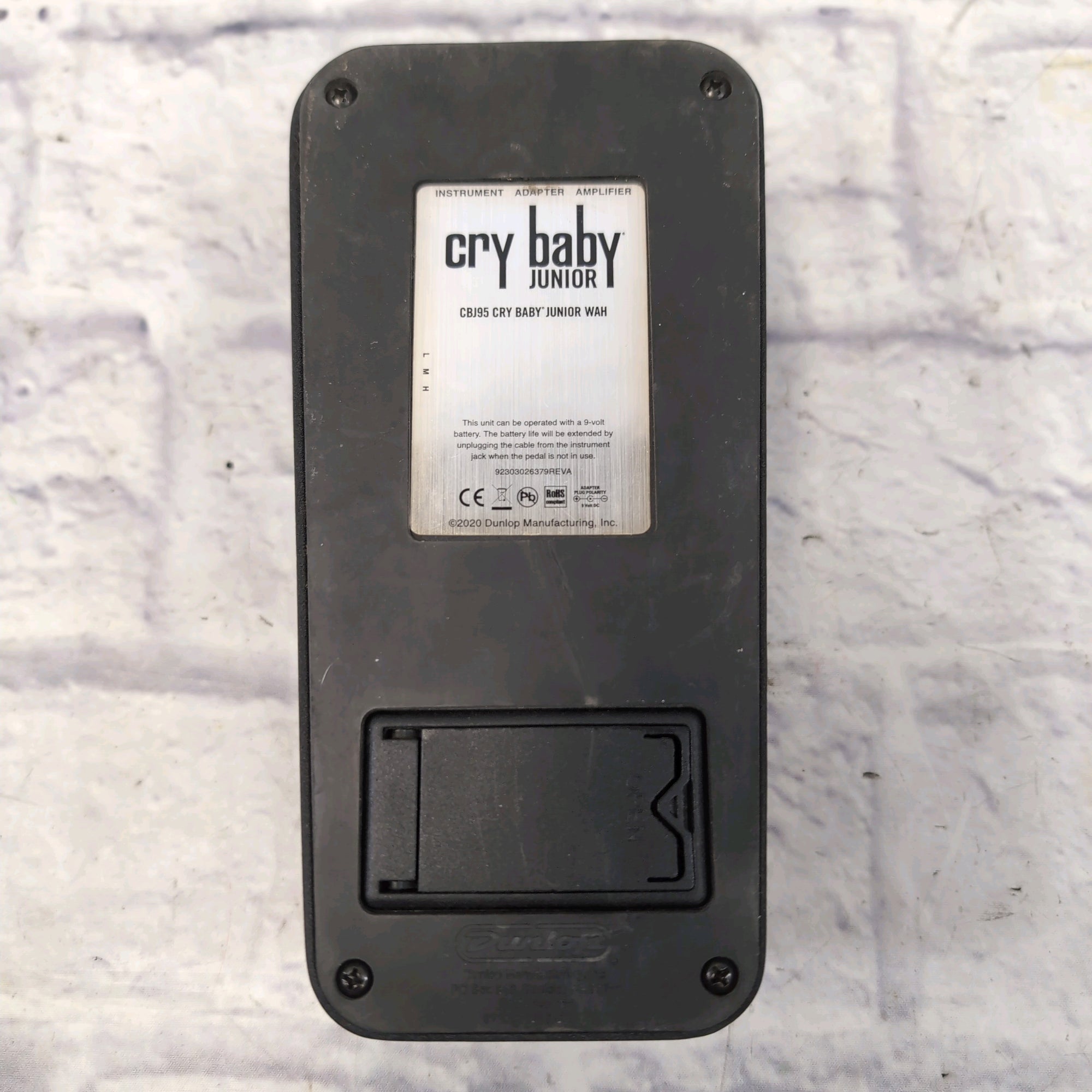 Dunlop Crybaby Junior Wah Pedal