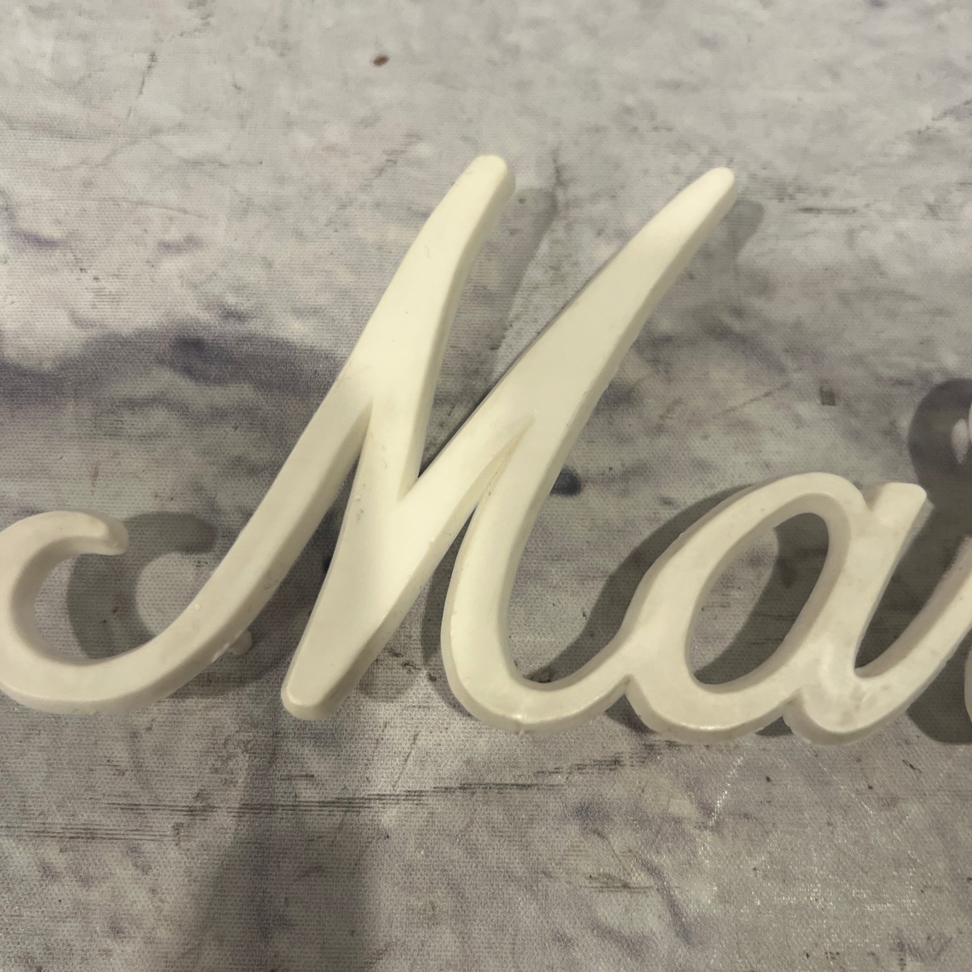 Marshall Amplifier or Cabinet Logo 10.5x3