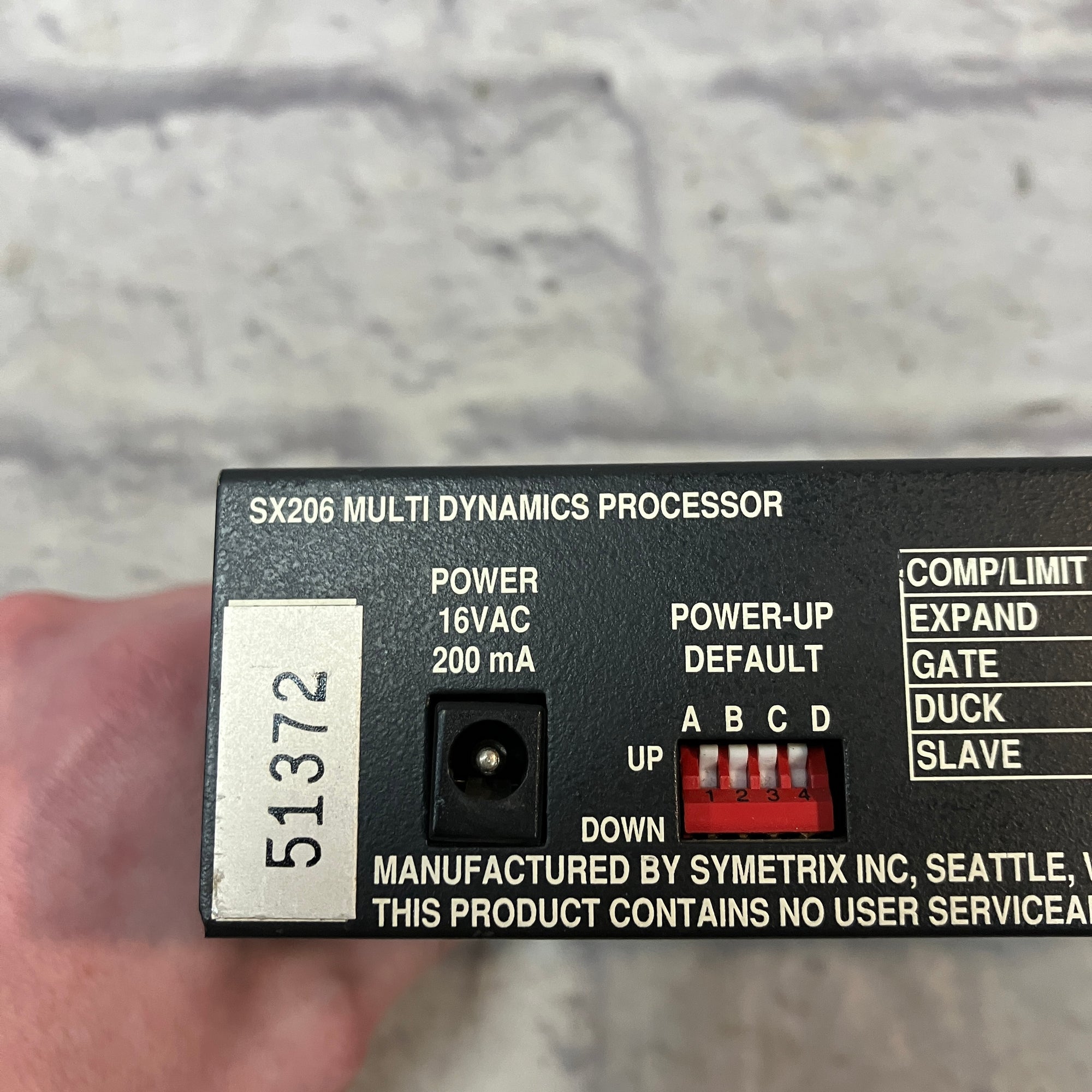 Symetrix SX206 Multi Dynamics Processor