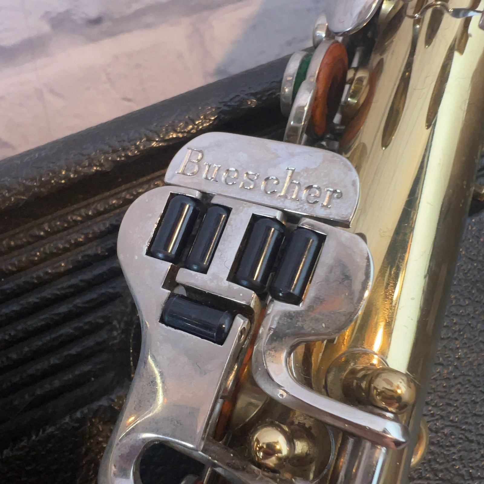 Buescher Aristocrat Alto Saxophone with Case Saxophones