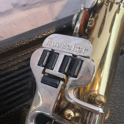Buescher Aristocrat Alto Saxophone with Case Saxophones