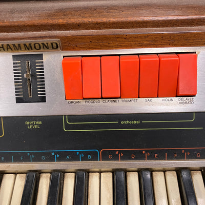 Vintage Hammond Piper II Console Organ