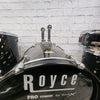 Royce Pro 5pc Drum Set Black