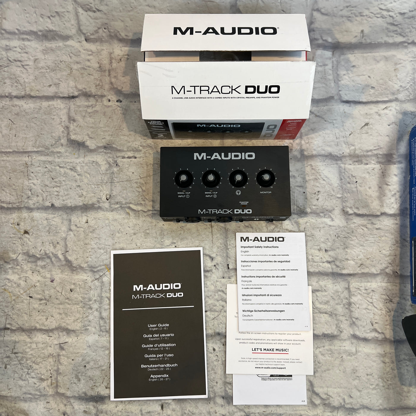 M-Audio M-Track Duo USB Recording Interface