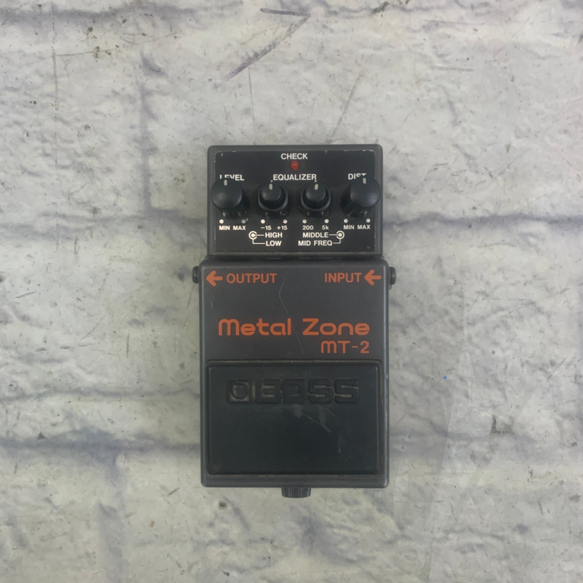 Boss MT-2 Metal Zone Distortion Pedal