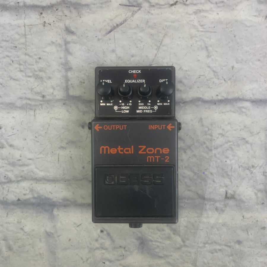 Boss MT-2 Metal Zone Distortion Pedal