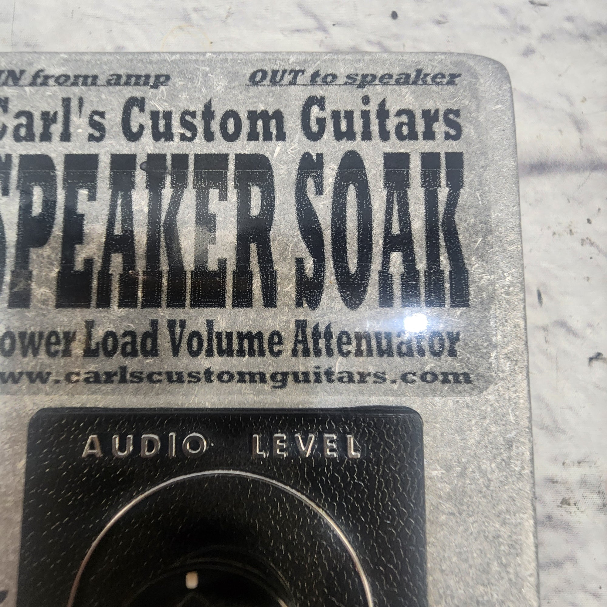 Carl's Custom Guitars Speaker Soak Guitar Amp Attenuator 4ohm