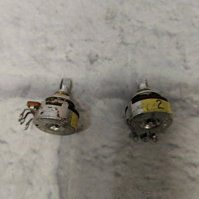 CTS Set of 2 500k VIntage 1981 Poteniometers