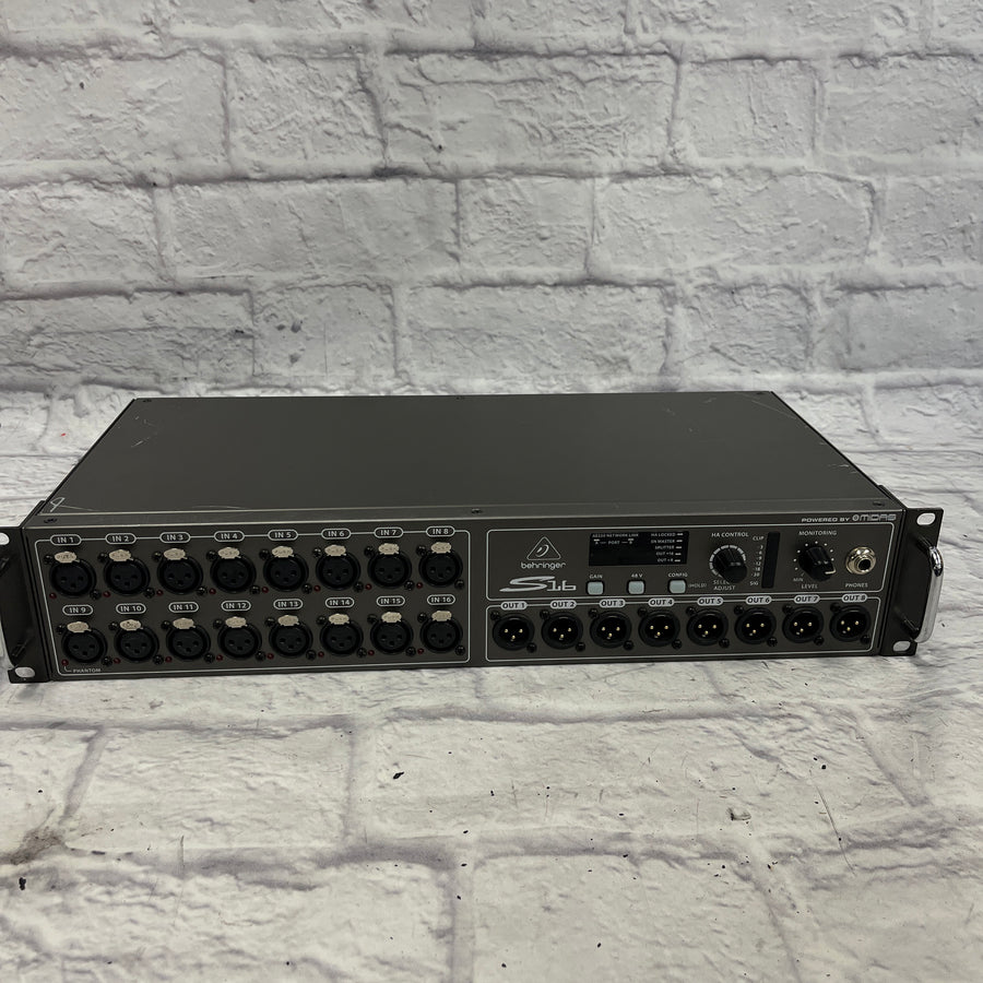 Behringer S16 I/O Box with Midas Preamps