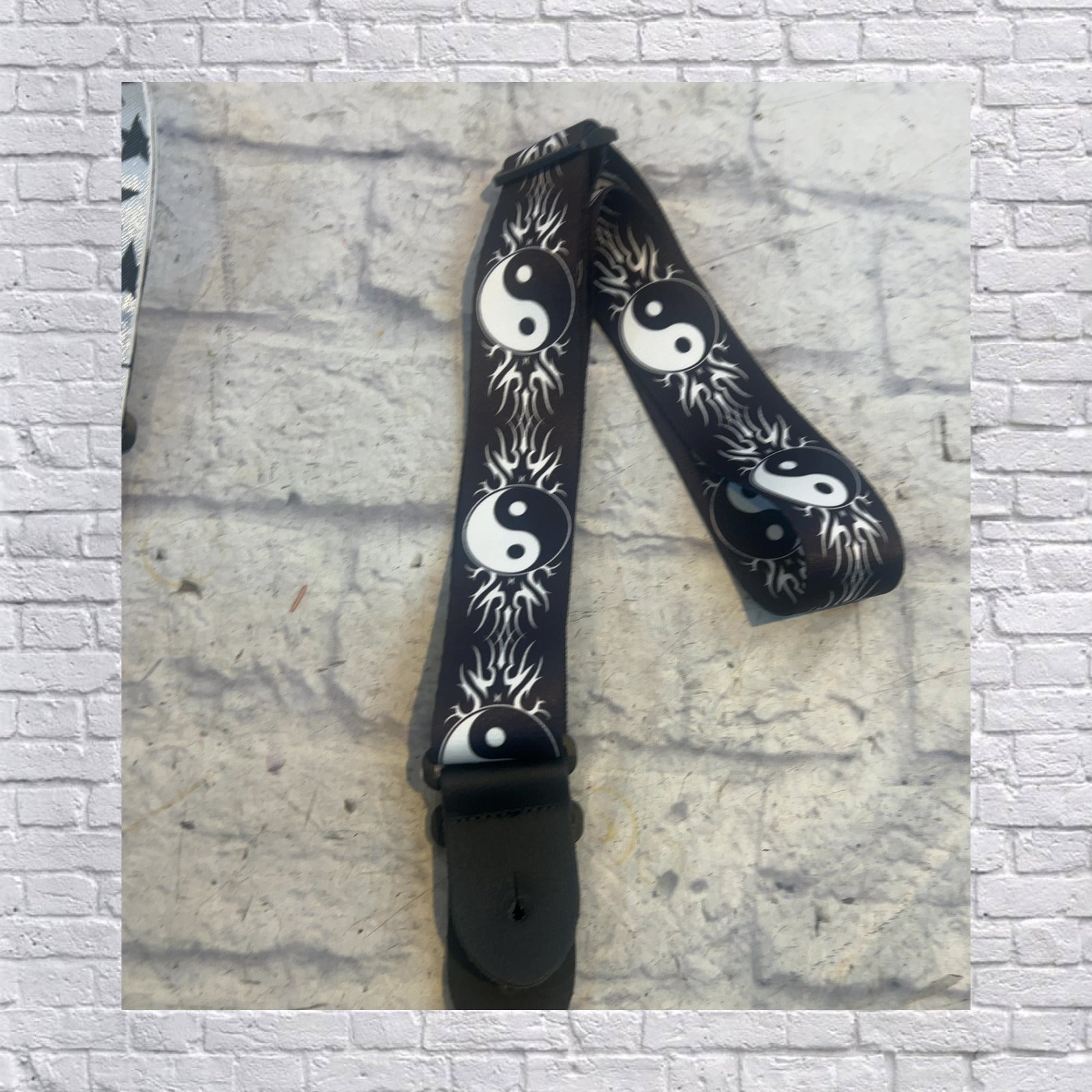 Perri's Leathers Ying Yang Polyester Guitar Strap