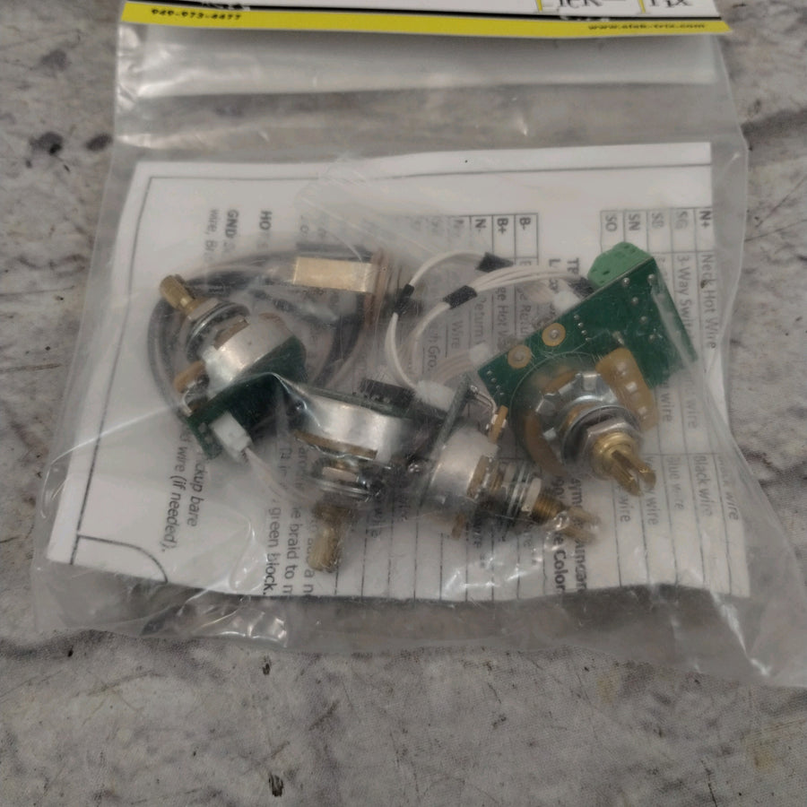 Elek-Trix Solderless Les Paul Wiring Harness