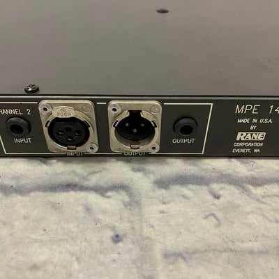 Rane MPE14 EQ