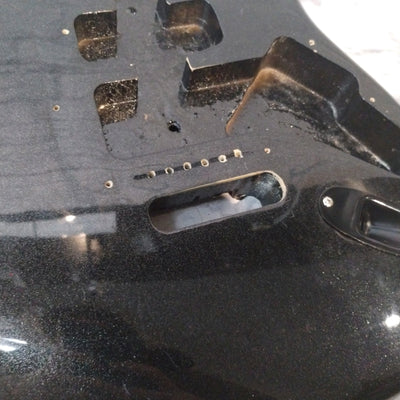 Squier Affinity Strat Body FSR Black Sparkle