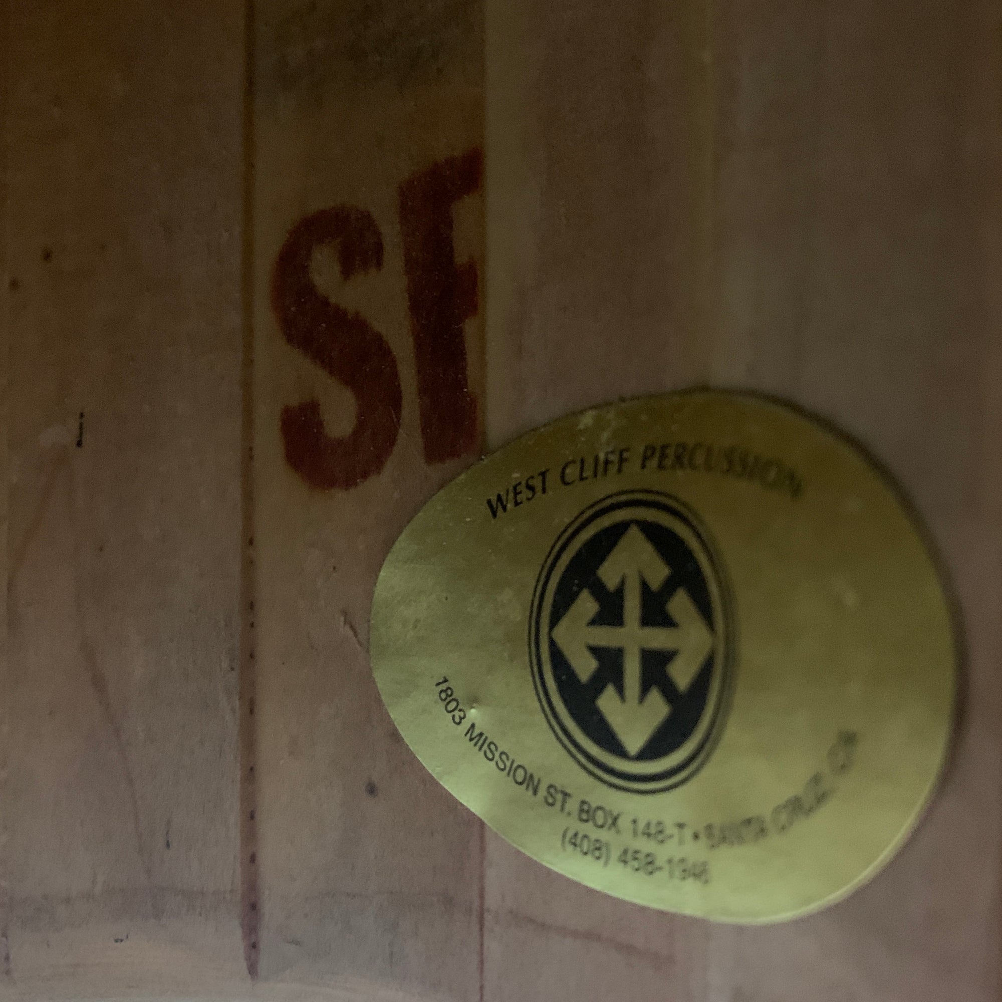 West Cliff Purcussion Conga AS-IS