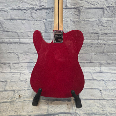 Fender Squier Telecaster "Partscaster" Red Sparkle