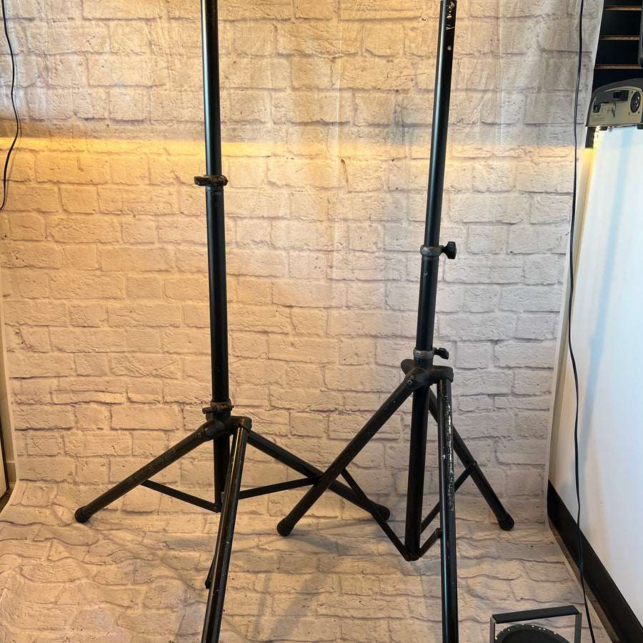 Ultimate Support TS-80B Speaker Stand Pair