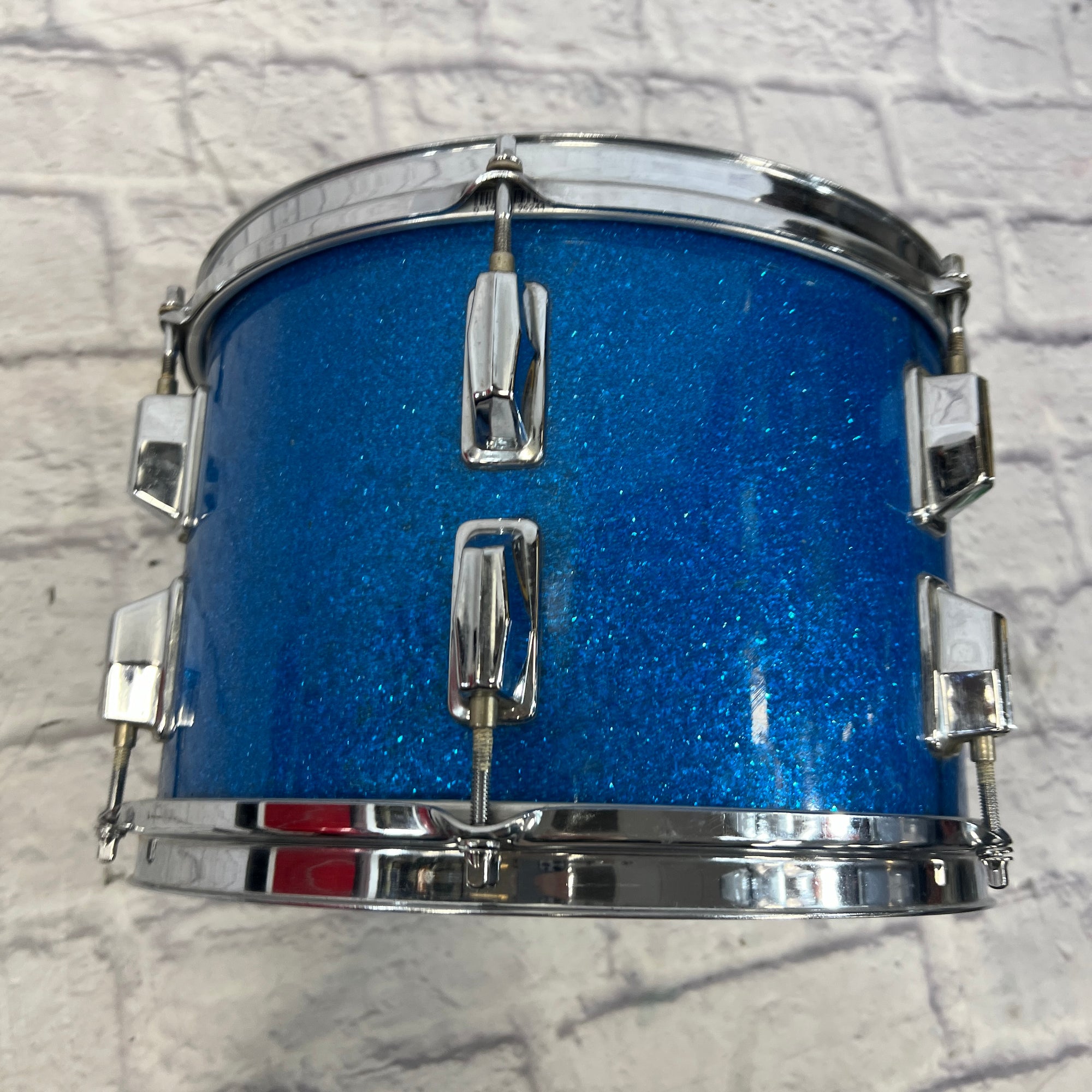 Reuther 12 Rack Tom Blue Sparkle