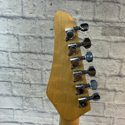 Viper S Style Solid Body Natural Finish Electric Guitar