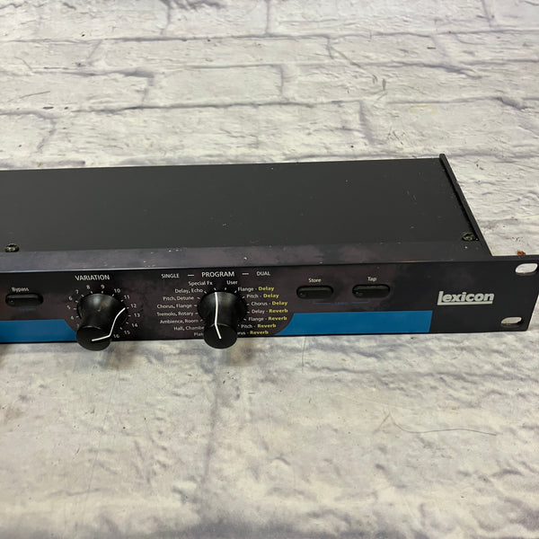 Lexicon MPX 100 Dual Channel Processor Rack Unit - Evolution Music