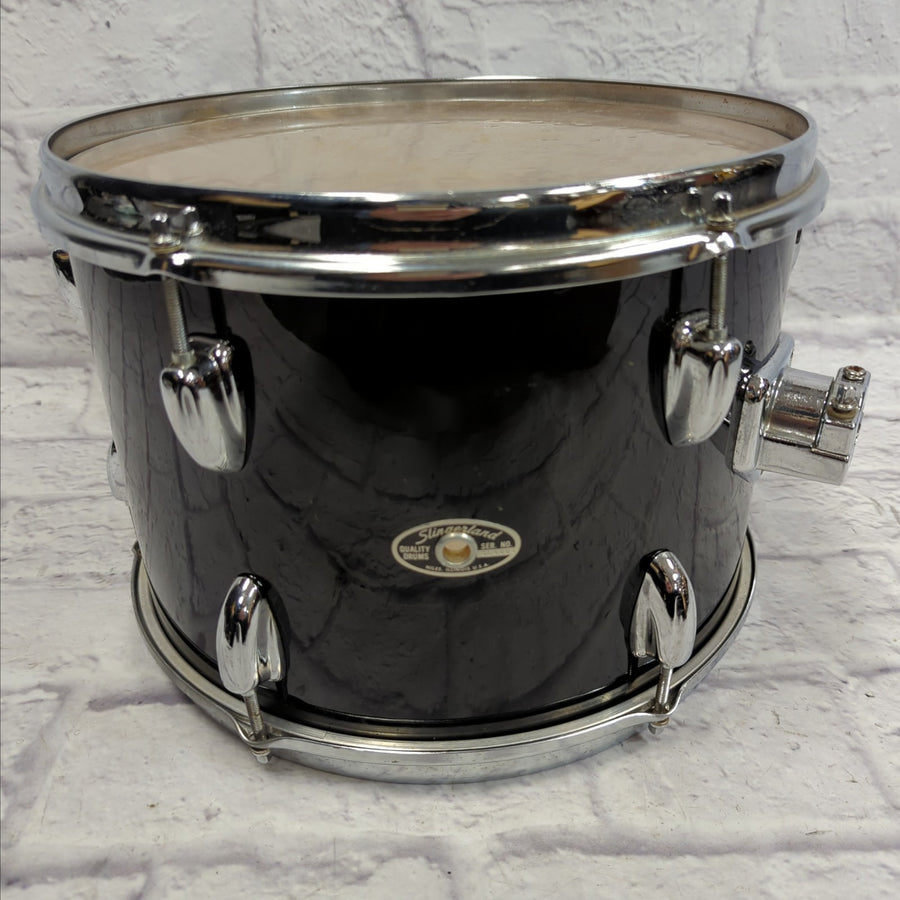 Slingerland 13 Rack Tom 1980s Black