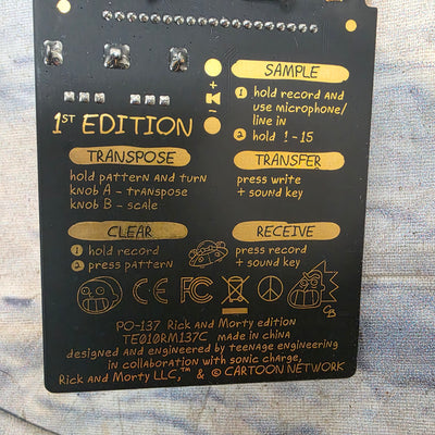 Teenage Engineering Rick And Morty PO-137 Effect Pedal