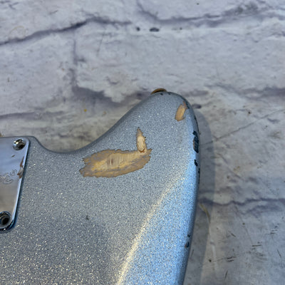 Squier Unknown Offset Silver Sparkle Body