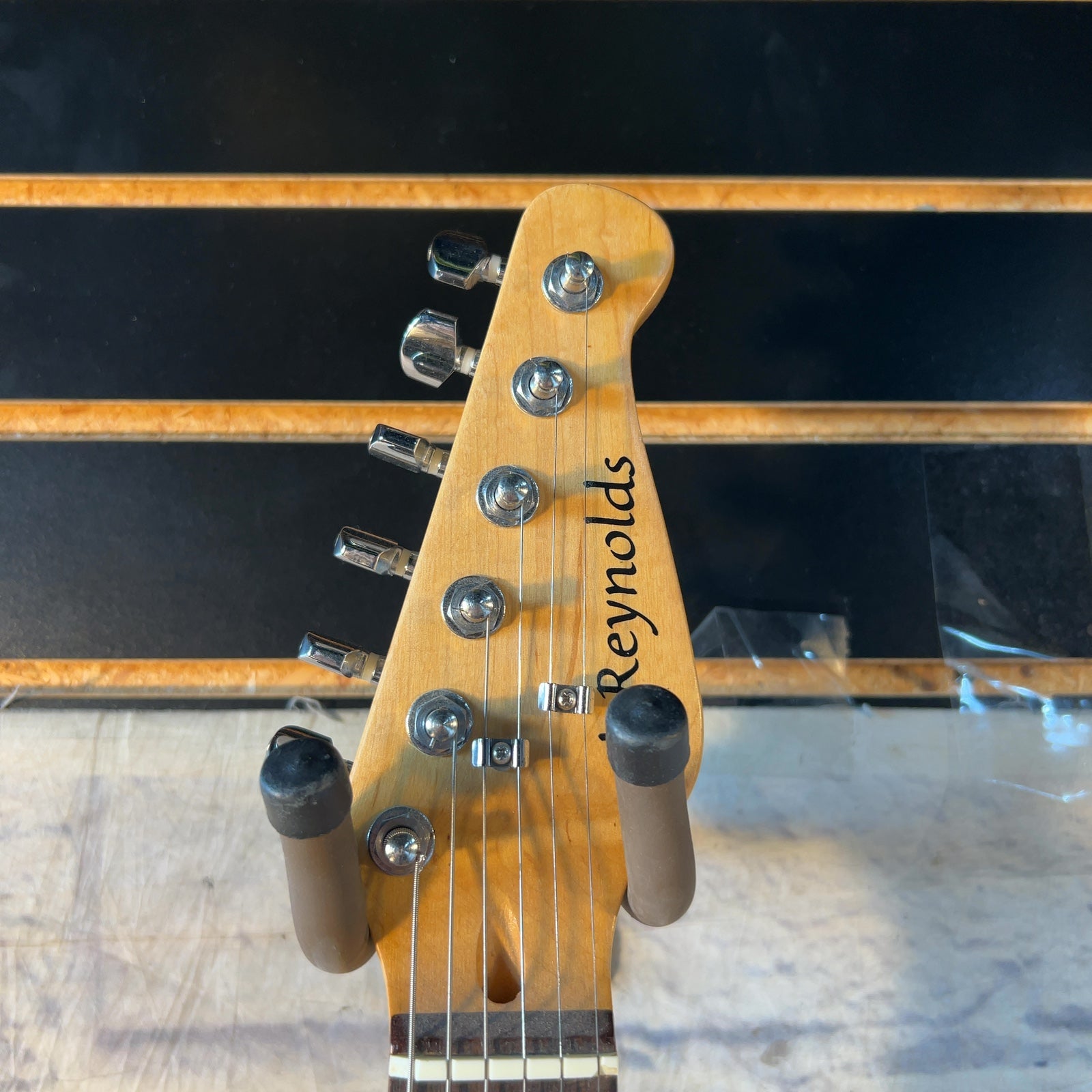 J Reynolds S Style Turquoise Electric Guitar