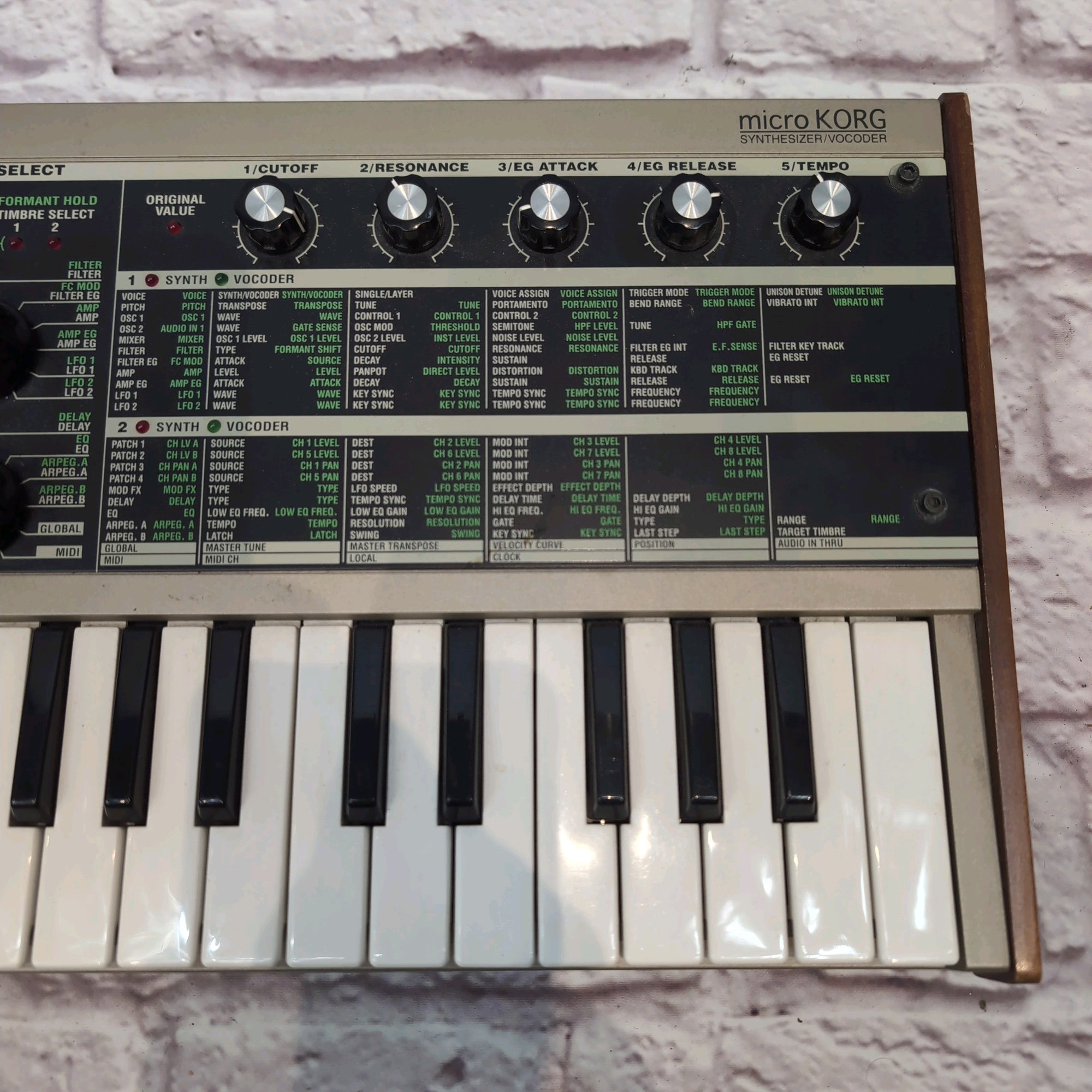 Korg microKORG 37-Key Synthesizer/Vocoder