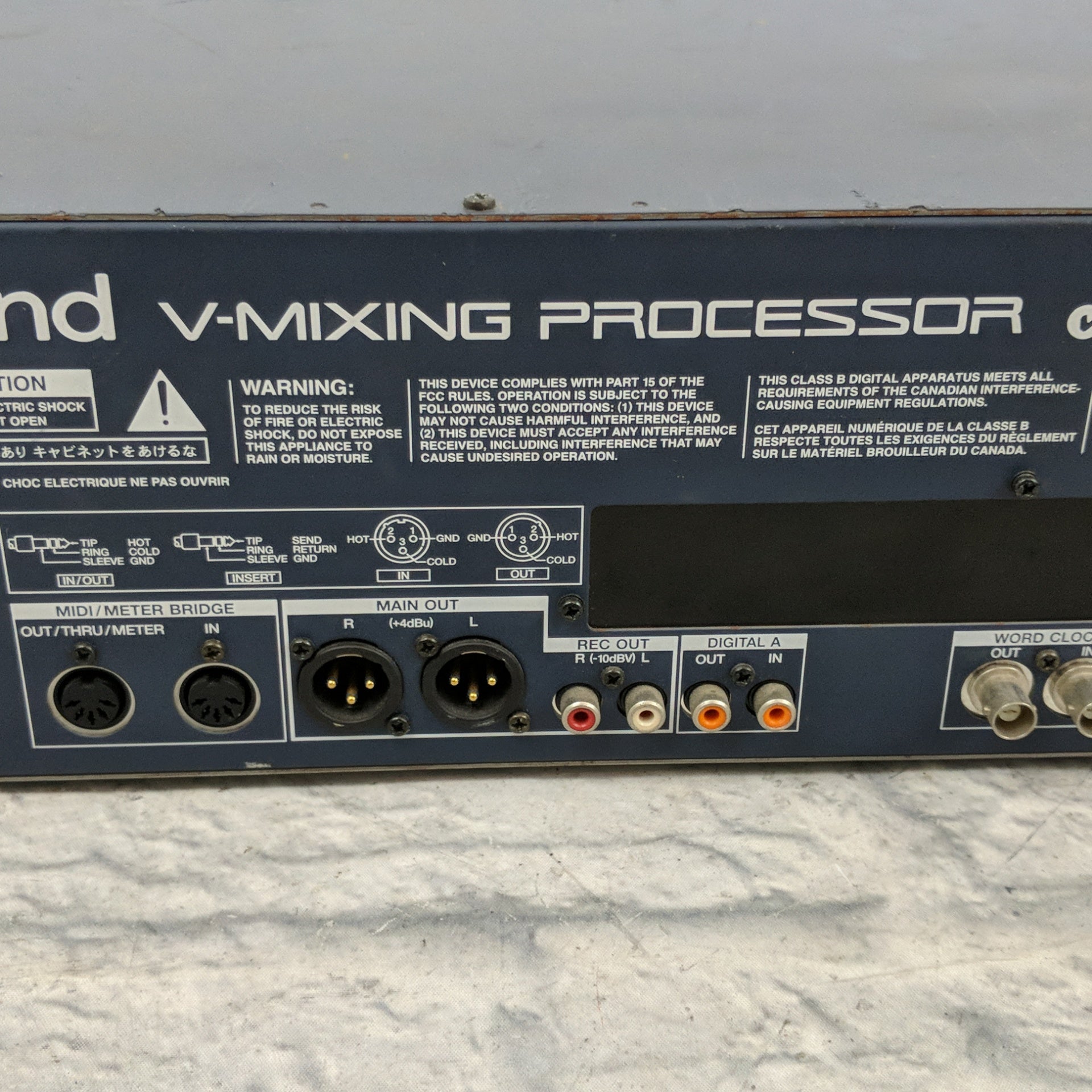 Roland VM-7100 38 channel V-mixing Processor