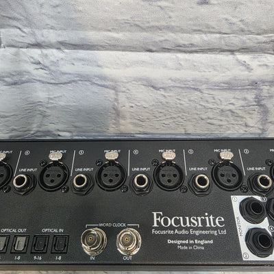 Focusrite Clarett 8 Pre X Audio Interface
