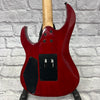 Dean MAB3 Michael Batio Flame Top Trans Red