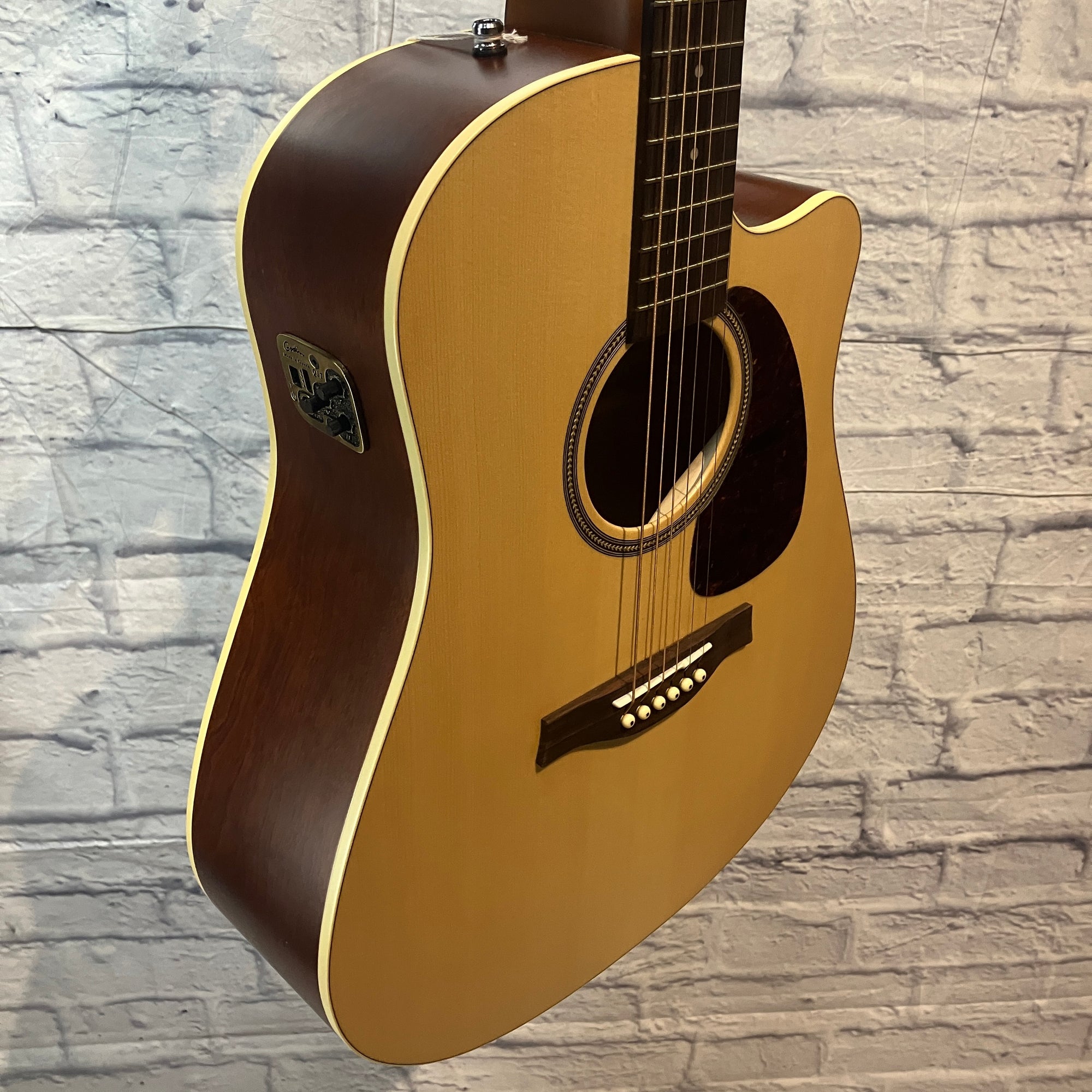 Seagull Coastline C6 Slim CW Spruce QI Acoustic Guitar w/ case