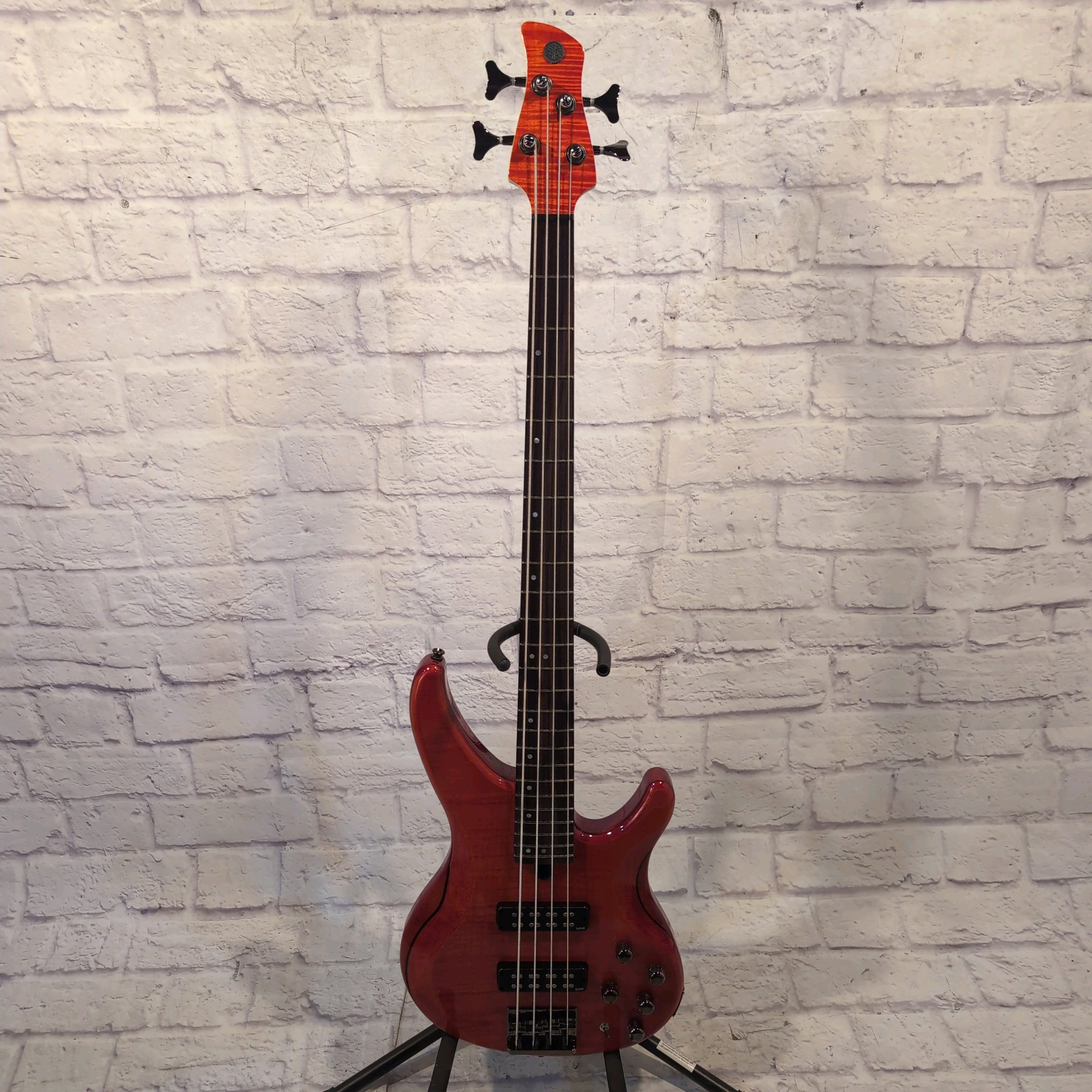 Yamaha TRBX604FM 4 String Bass Guitar - Caramel Brown