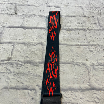 Unknown Black Flames Bag Strap