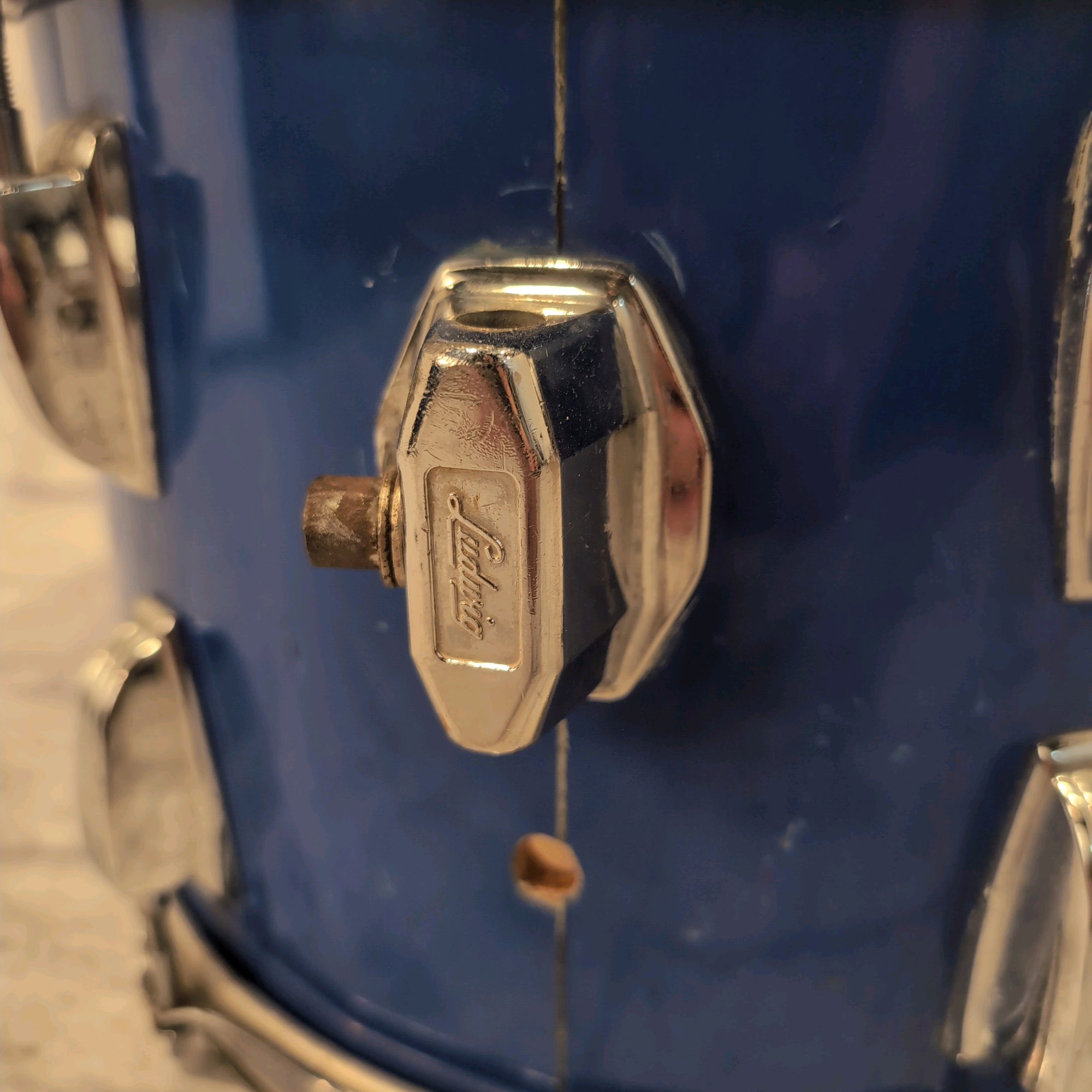 Ludwig 13x9 Blue Rack Tom 1970s 13x9"