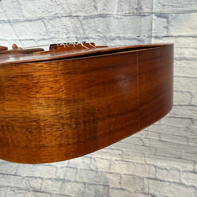 Kamaka Baritone Ukulele HF-4 - Vintage White Label w/ case - AS IS