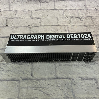 Behringer Ultragraph Digital DEQ1024 Rack EQ