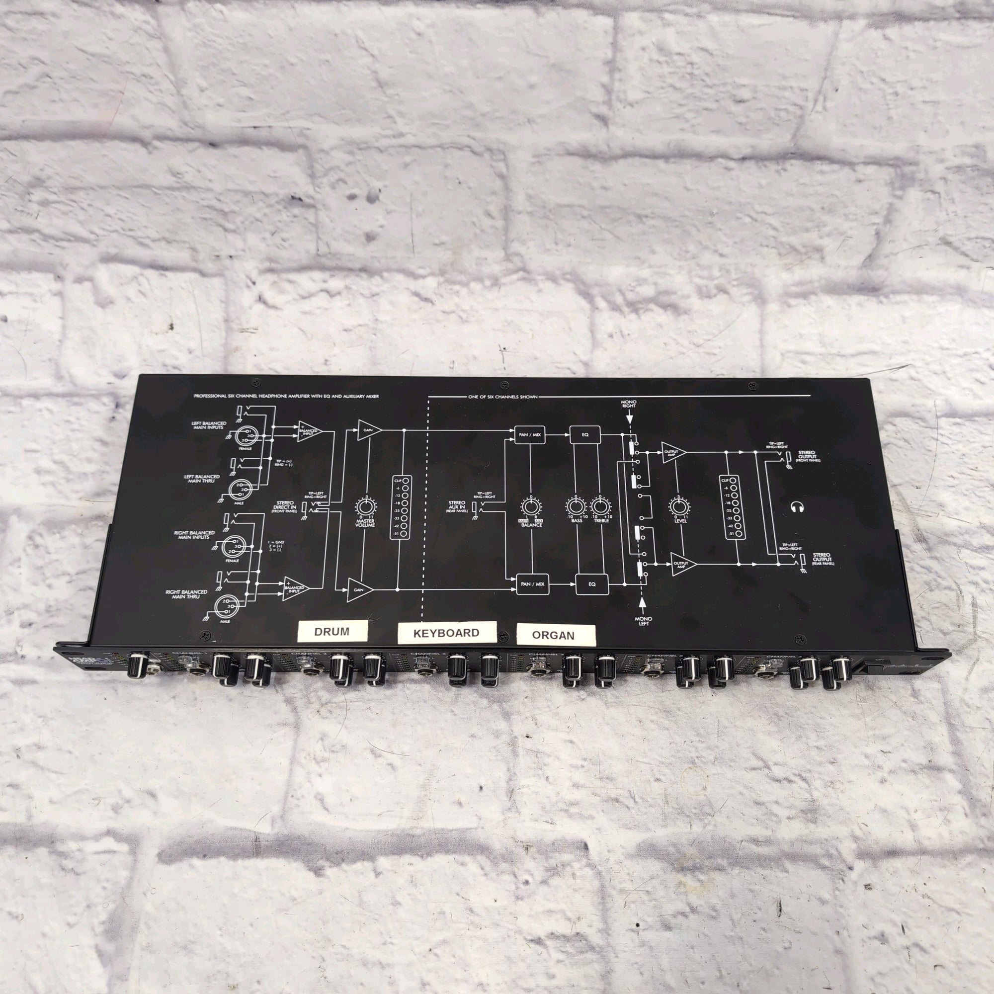 Art 806 Headamp 6 Pro Headphone Amp - Evolution Music