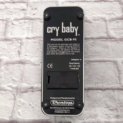 Dunlop GCB95 Cry Baby Standard Wah Pedal