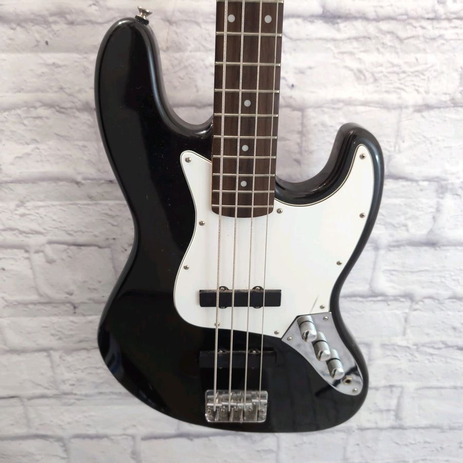 Fender Squier 4 String Jazz Bass Guitar - Black