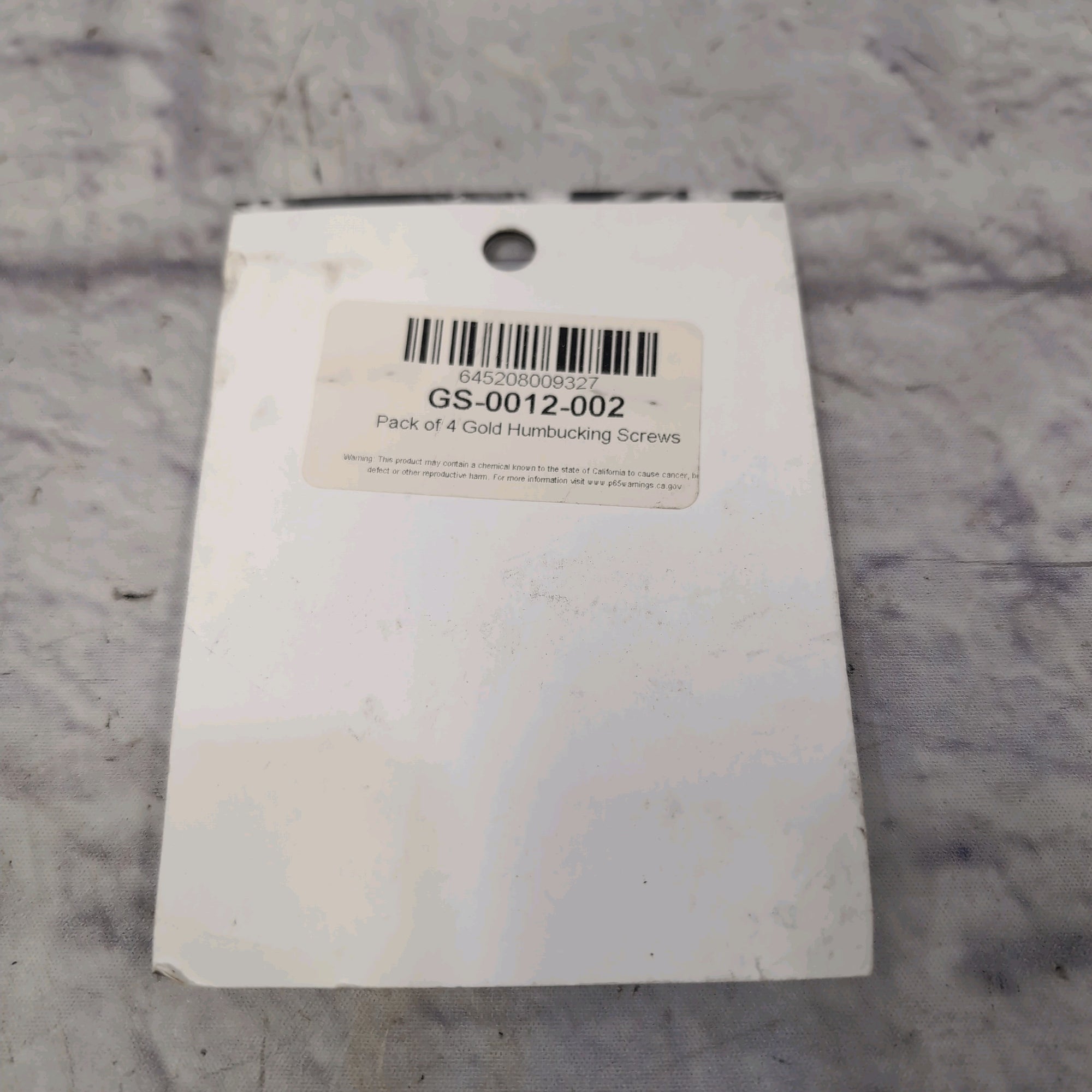 Allparts GS-0012-002 Pack of 4 Gold Humbucker Screws